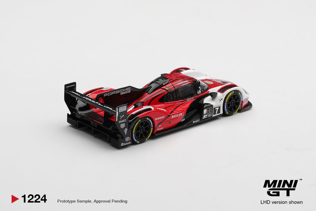 [Pre Order, Box] MiniGT - Porsche 963 #7 Porsche Penske Motorsport 2025 IMSA Daytona 24 Hrs Winner