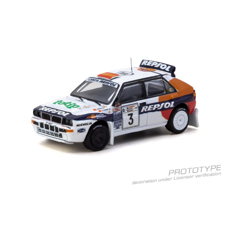 [Pre Order, Free Shipping] Tarmac Works Lancia Delta HF Integrale Acropolis Rally 1993