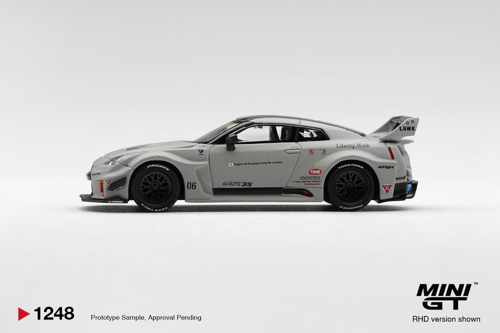 [Pre Order, Box] MiniGT - NISSAN LB-Silhouette WORKS GT 35GT-RR Version 1 - Matt Grey