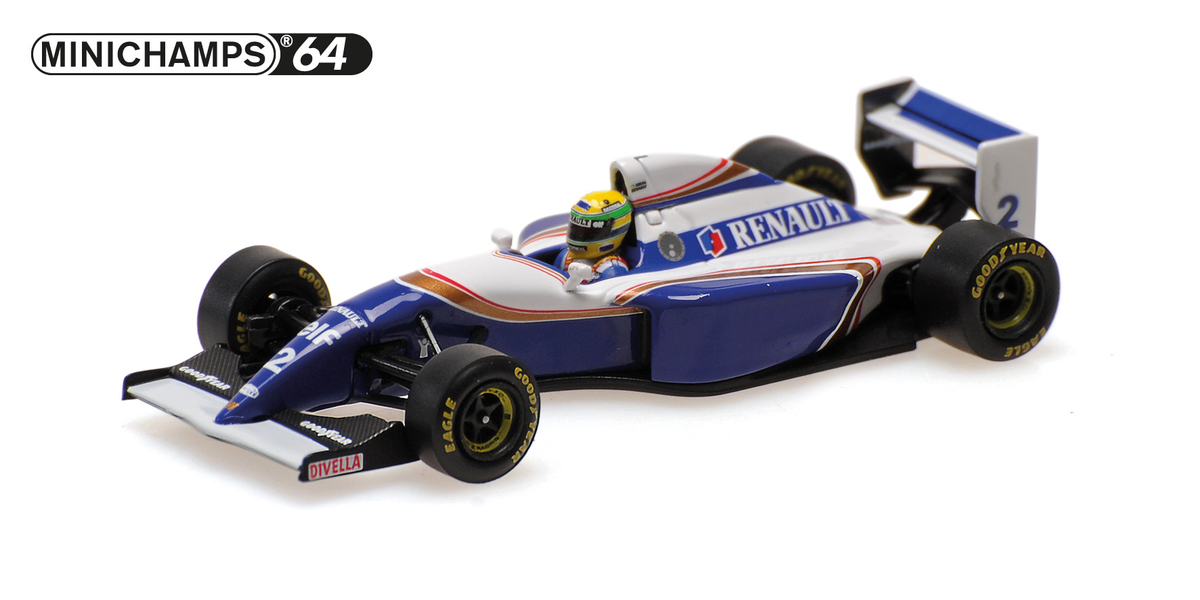 WILLIAMS RENAULT FW16 - AYRTON SENNA - TEST PAUL RICARD 02.03.1994