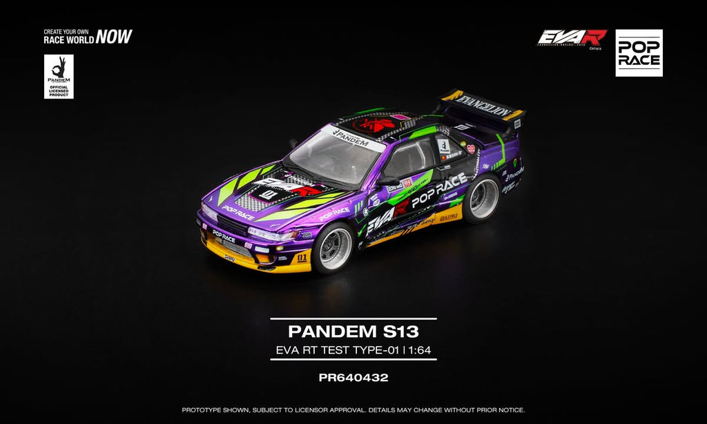 [Pre Order] Pop Race - PANDEM S13 EVA RT TEST TYPE-01