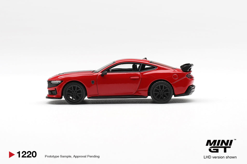 [Pre Order, Box] MiniGT - Ford Mustang Dark Horse Race Red