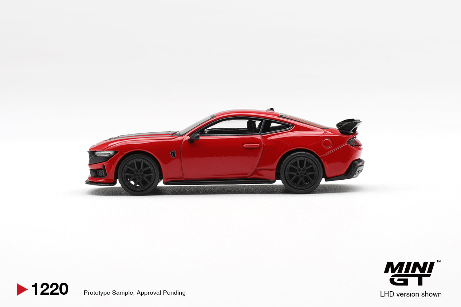 [Pre Order, Box] MiniGT - Ford Mustang Dark Horse Race Red