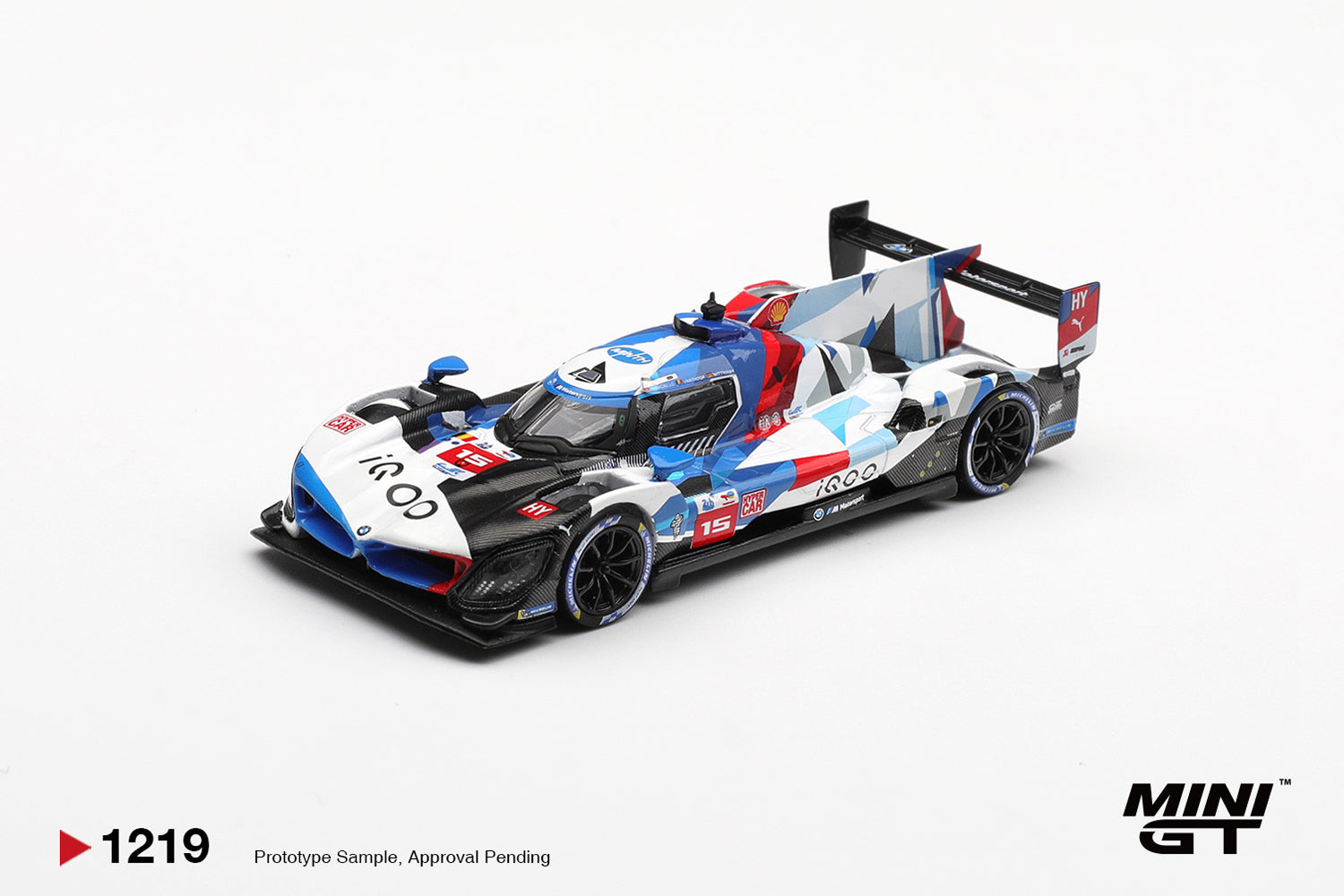 [Pre Order, Box] MiniGT - BMW M Hybrid V8 Hypercar #15 BMW M TEAM WRT 2024 Le Mans 24 Hrs