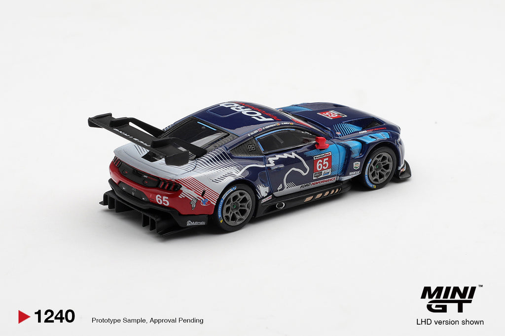 [Pre Order, Box] MiniGT - Ford Mustang GT3 #65 - Ford Multimatic Motorsports 2025 IMSA Daytona 24 Hrs Winner