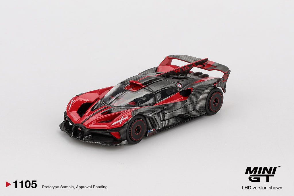 [Pre Order, Box] MiniGT - Bugatti Bolide Red - 6