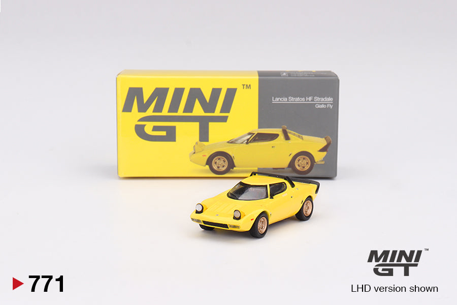 [Blister] MiniGT - Lancia Stratos HF Stradale Giallo Fly - 7