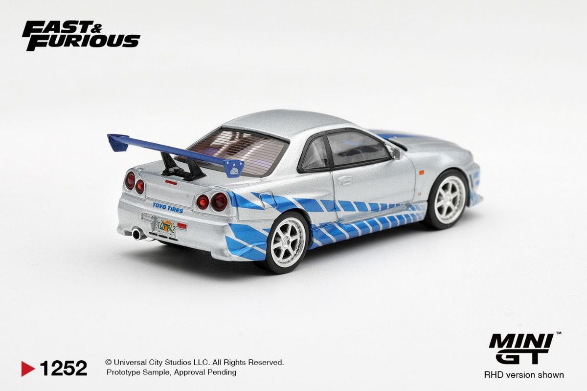 Nissan Skyline GT-R C-West "2 Fast 2 Furious" Brian O'Conner