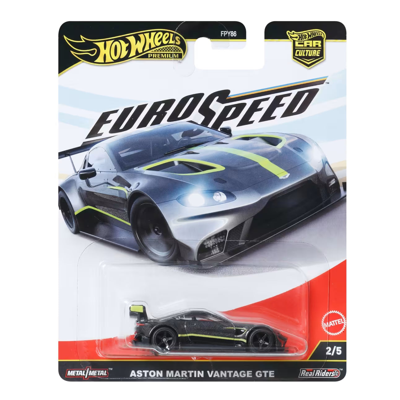 Hot Wheels Car Culture Premium 1:64 Scale Die-Cast Toy Aston Martin Vantage GTE