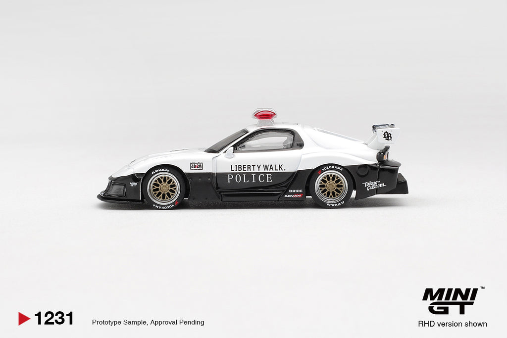 [Pre Order, Box] MiniGT - MAZDA RX-7 LB-Super Silhouette Police