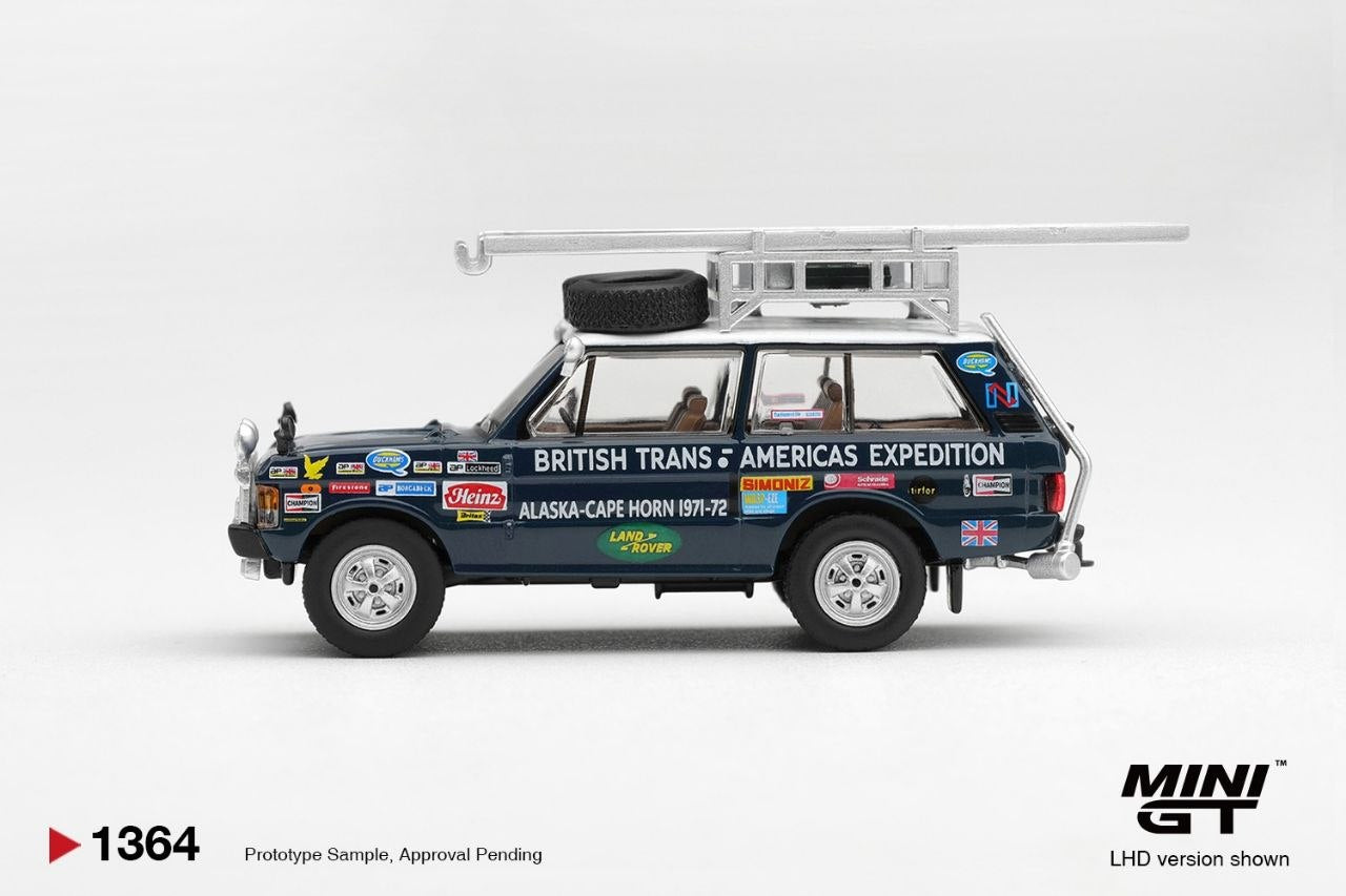 Range Rover 1971 British Trans-Americas Expedition