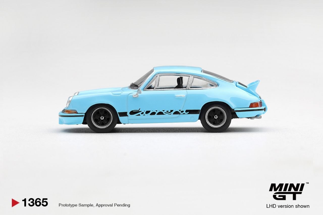 Porsche 911 Carrera RS 2.7 - Gulf Blue with Black Livery