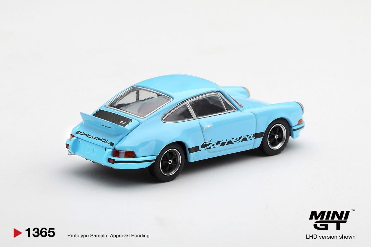 Porsche 911 Carrera RS 2.7 - Gulf Blue with Black Livery