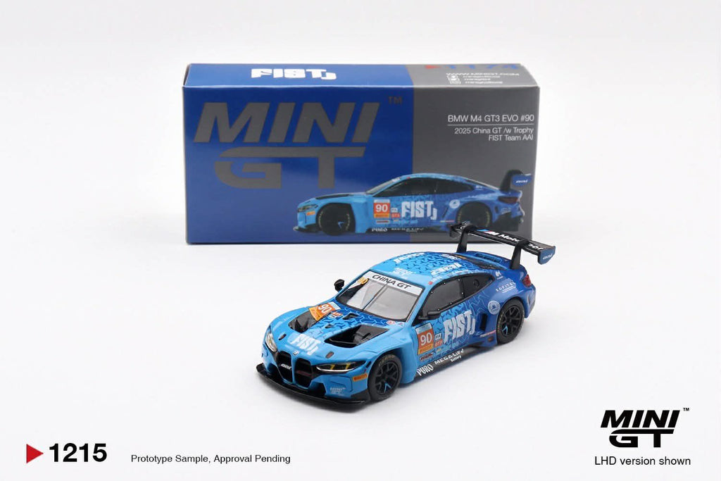 [Pre Order, 1 Per Customer] MINI GT - BMW M4 GT3 EVO #90 FIST Team AAI 2025 China GT