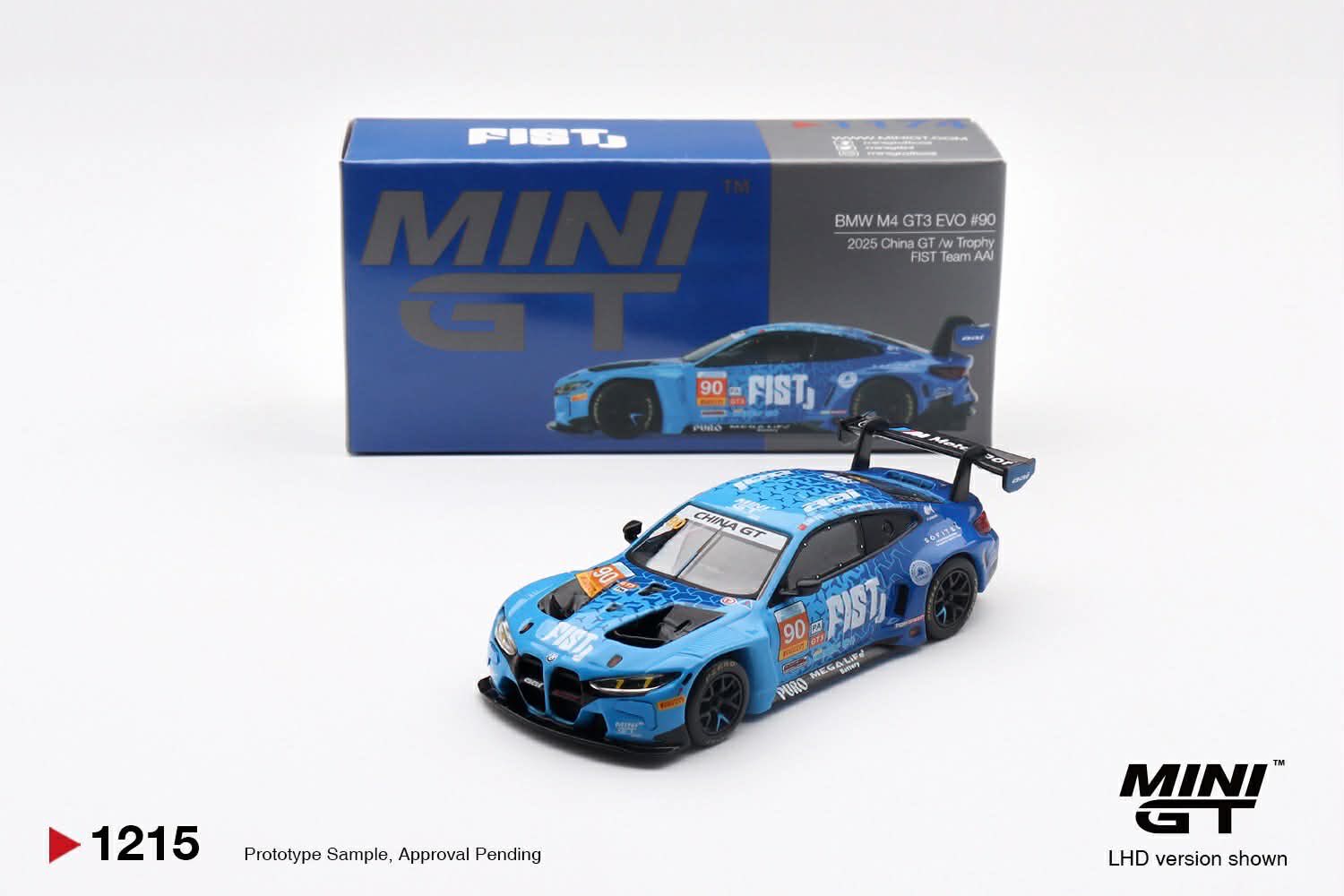 [Pre Order, 1 Per Customer] MINI GT - BMW M4 GT3 EVO #90 FIST Team AAI 2025 China GT