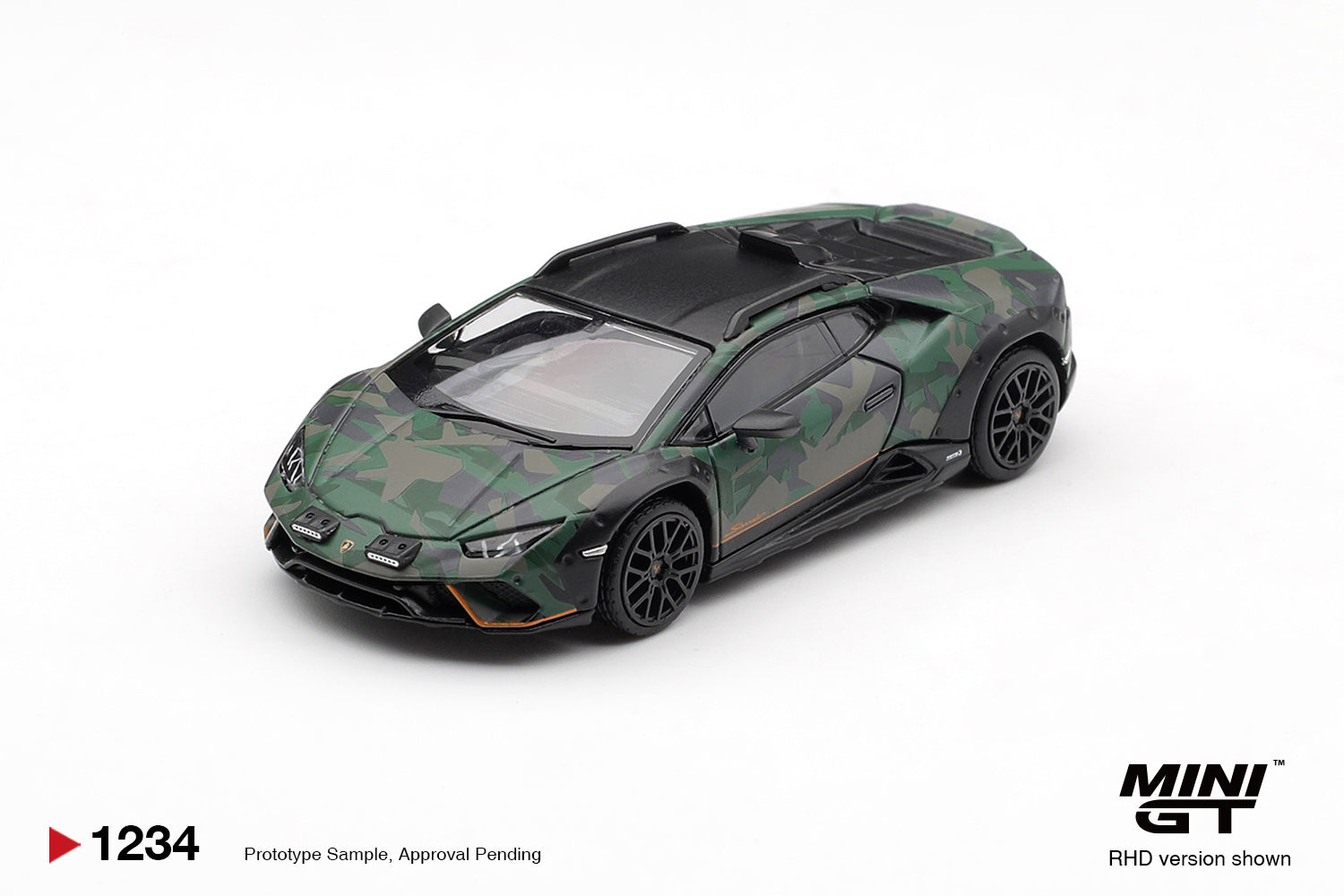 [Pre Order, Set of 4] MiniGT - Lamborghini Huracán Sterrato All Terrarin Set