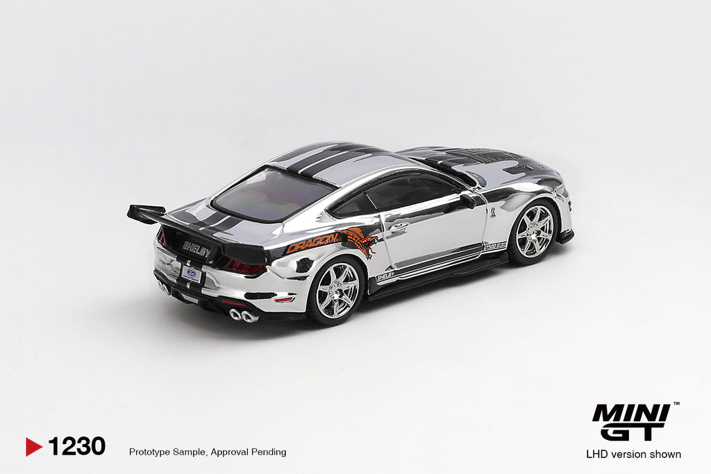 [Pre Order, Box] MiniGT - Shelby GT500 Dragon Snake Concept Chrome Silver