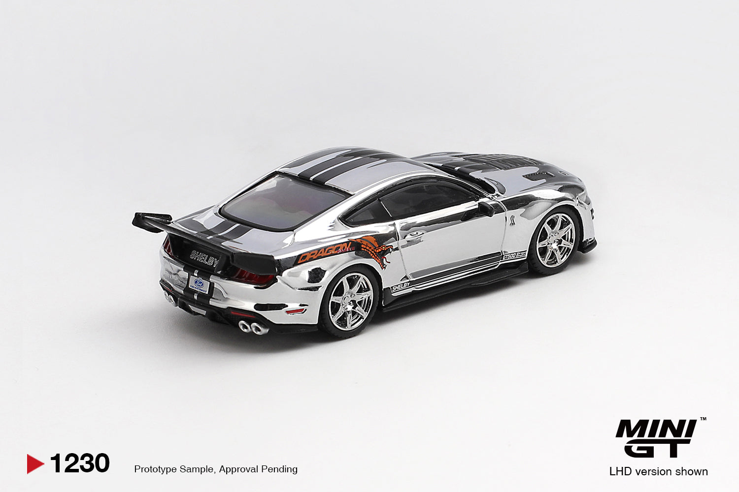 [Pre Order, Box] MiniGT - Shelby GT500 Dragon Snake Concept Chrome Silver