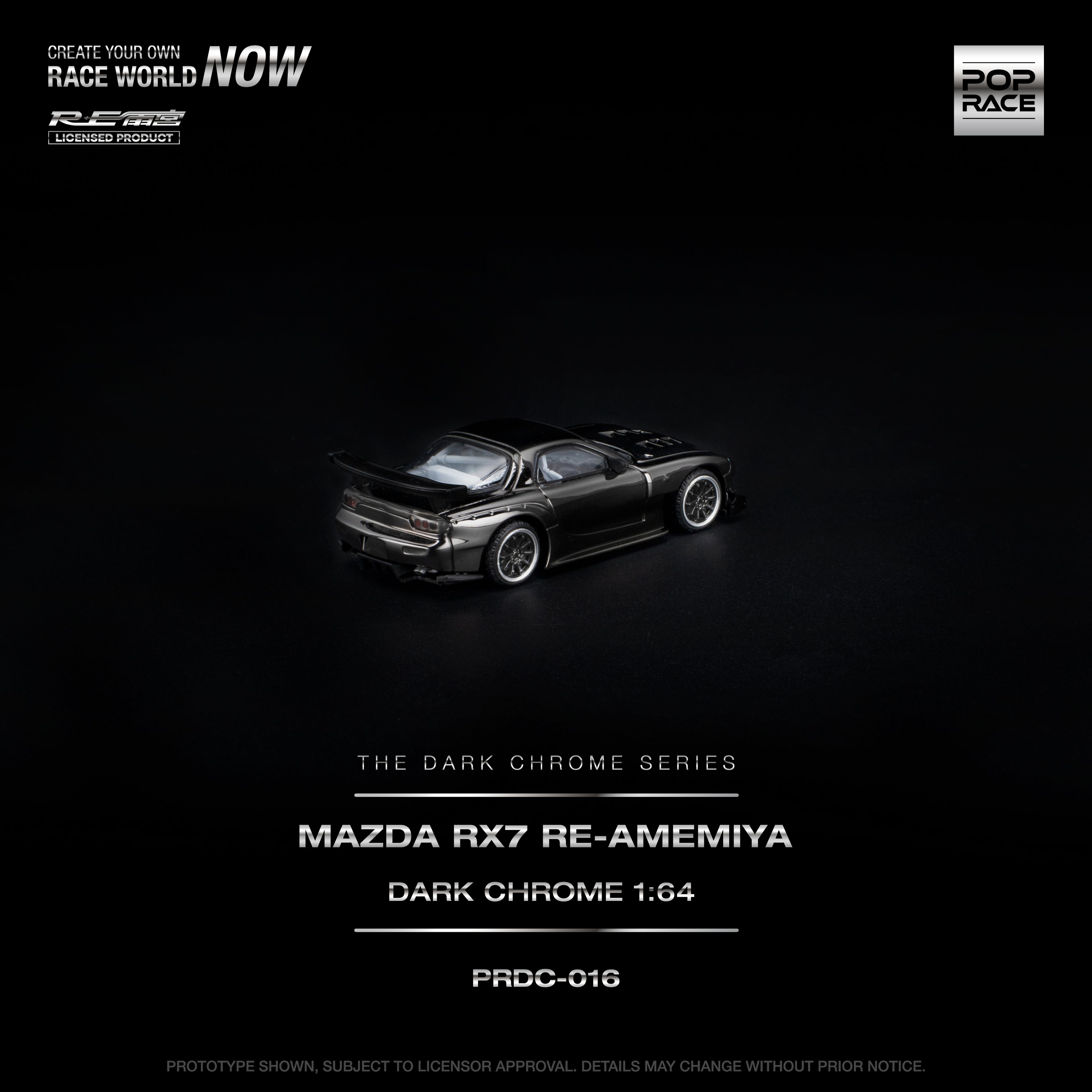 MAZDA RX7 RE-AMEMIYA - Dark Chrome