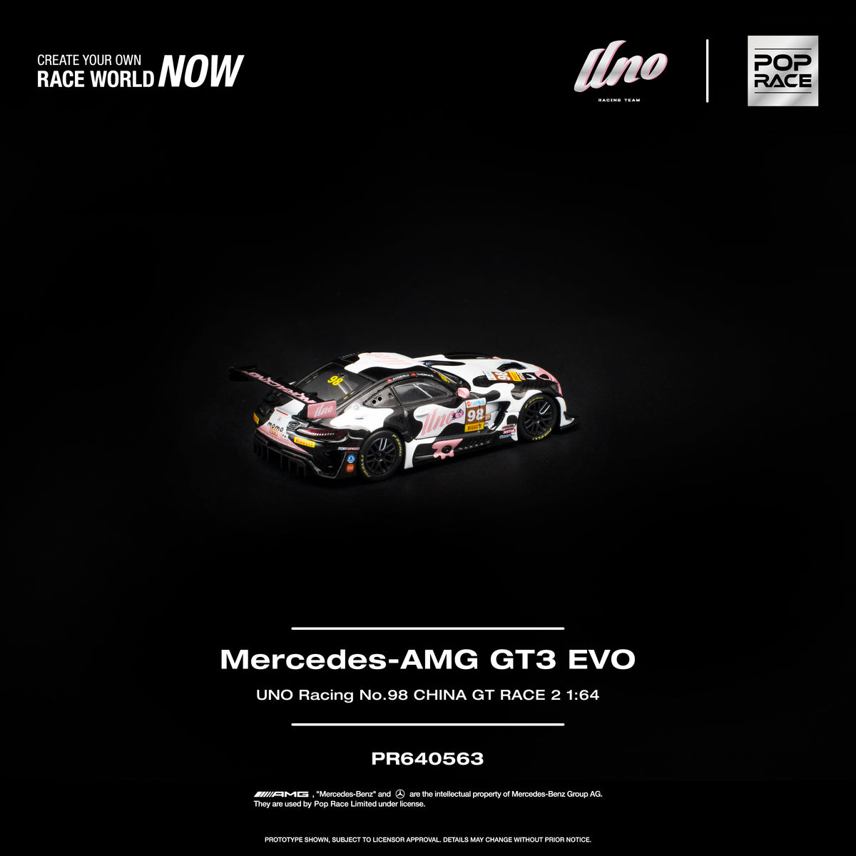 Mercedes-AMG GT3 EVO - UNO Racing #98 - China GT Race #2