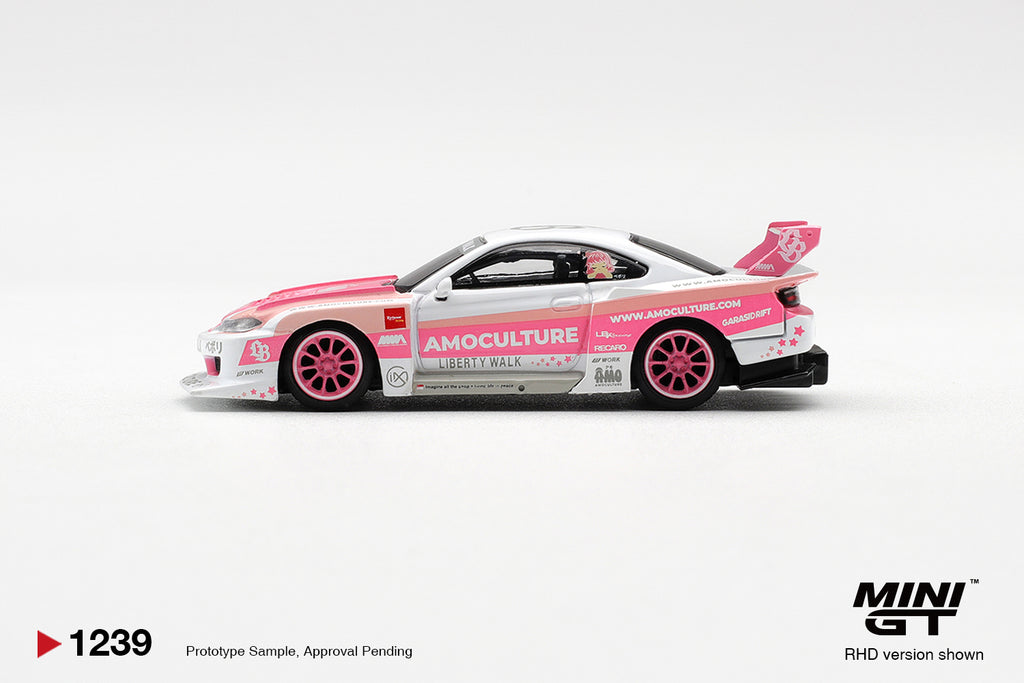 [Pre Order, Box] MiniGT - Nissan SILVIA (S15) LB-Super Silhouette - AMOCULTURE