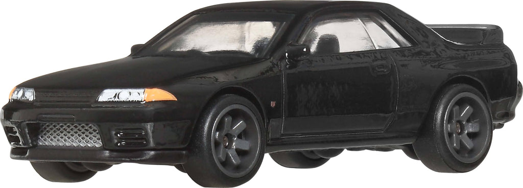 Hot Wheels JBL97 Fast and Furious Nissan Skyline GT-R (BNR32) Vehicle Toy, Mini Car, 3 Years Old and Up, Black