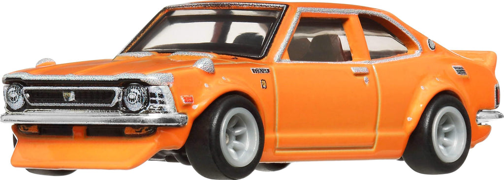 Hot Wheels HRV69 Car Culture Japan Historics 4 '72 Toyota Corolla Levin Vehicle Toy Minicar 3 Years Old and Up Orange