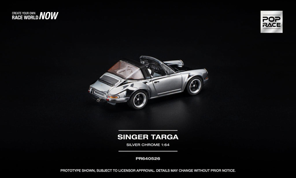 Singer Targa - Silver Chrome