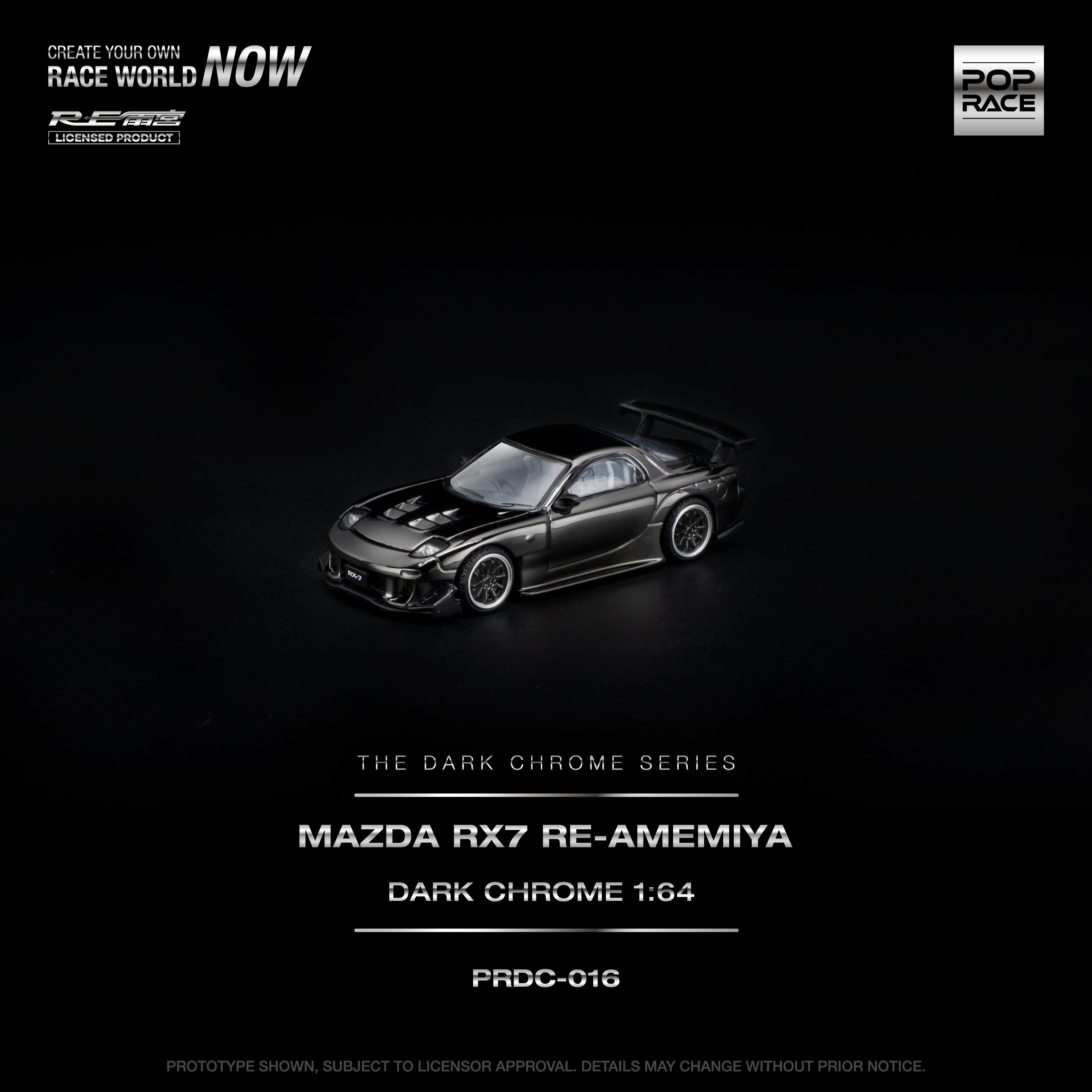 MAZDA RX7 RE-AMEMIYA - Dark Chrome