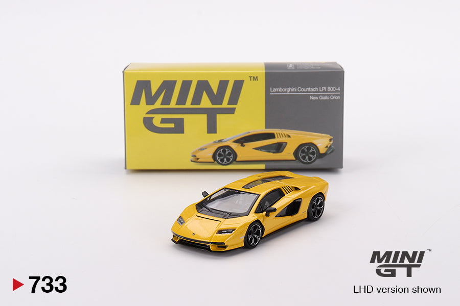 [Pre Order, Box] MiniGT - Lamborghini Countach LPI 800-4 New Giallo Orion - 7