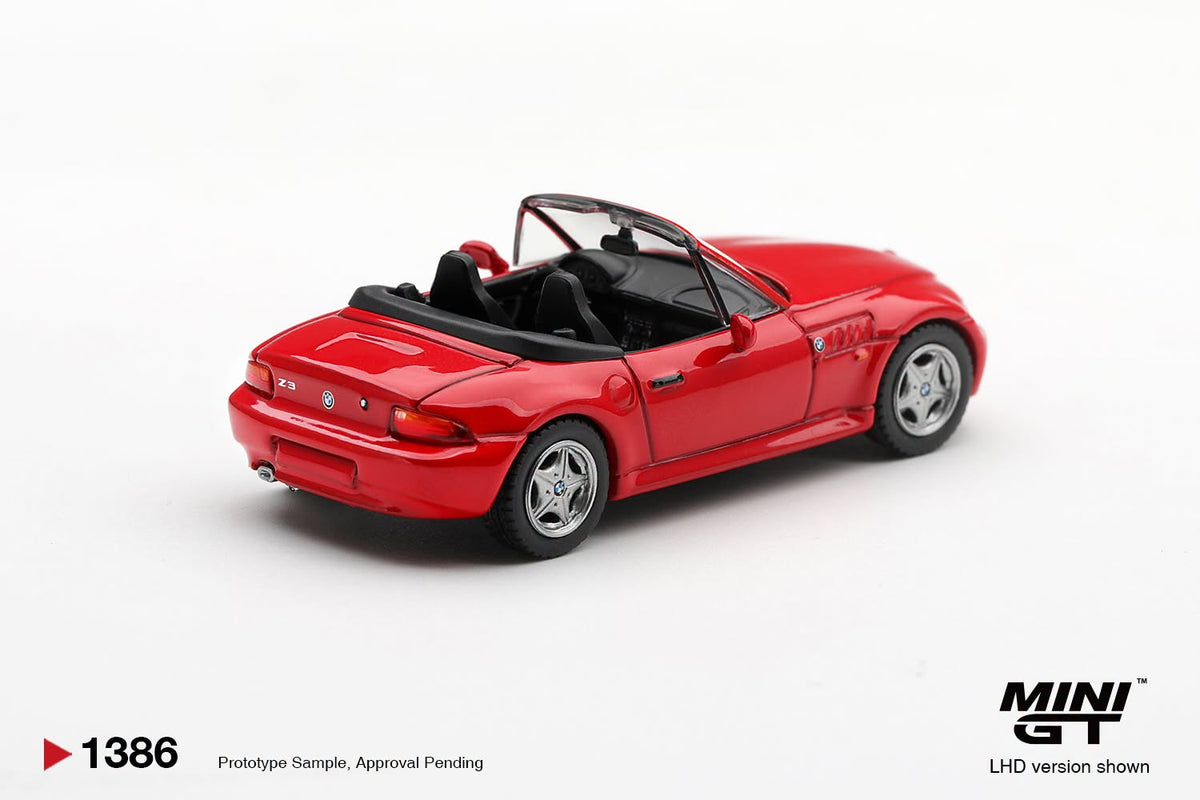 BMW Z3 Hellrot
