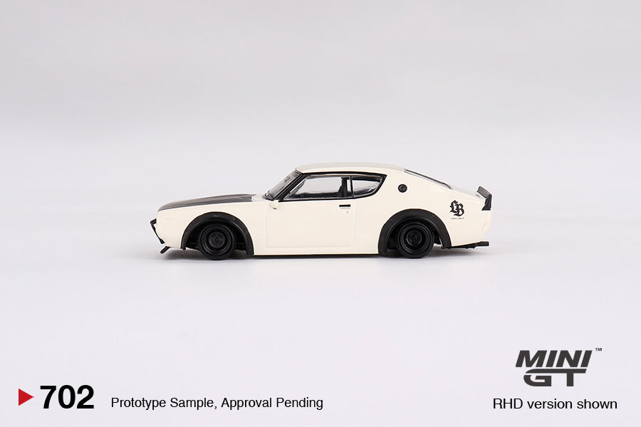 [Pre Order, Box] MiniGT - Nissan Skyline Kenmeri Liberty Walk White - 6