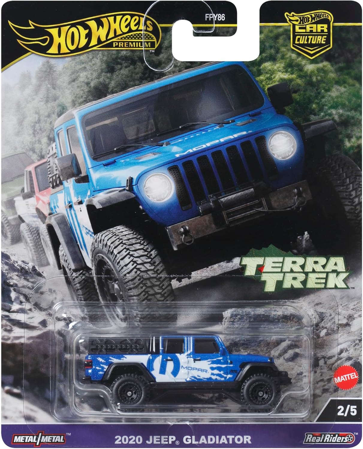 Hot Wheels HRV91 Car Culture Terratrek 2020 Jeep Gladiator Vehicle