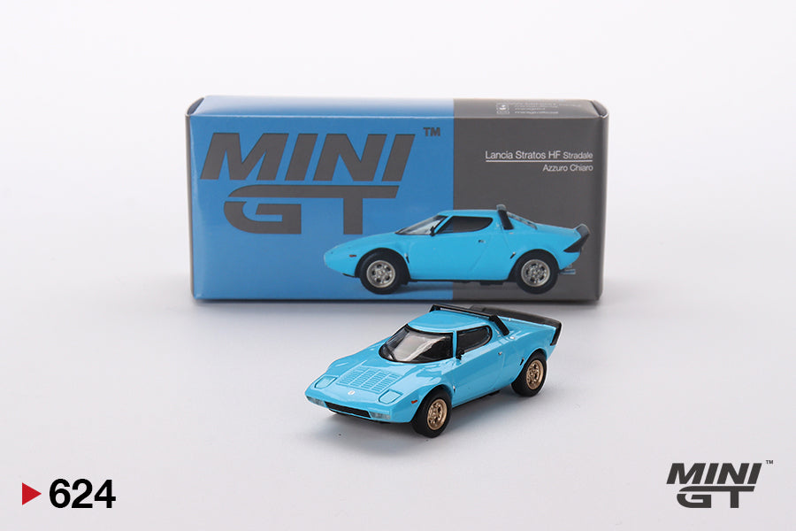 [Blister] MiniGT - Lancia Stratos HF Stradale Azzuro Chiaro - 7