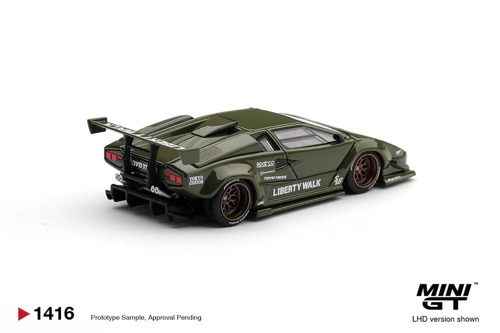 Lamborghini Countach LB-WORKS Army Green