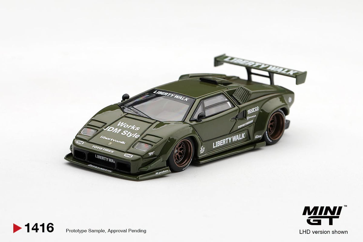Lamborghini Countach LB-WORKS Army Green