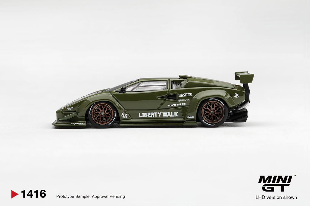 Lamborghini Countach LB-WORKS Army Green