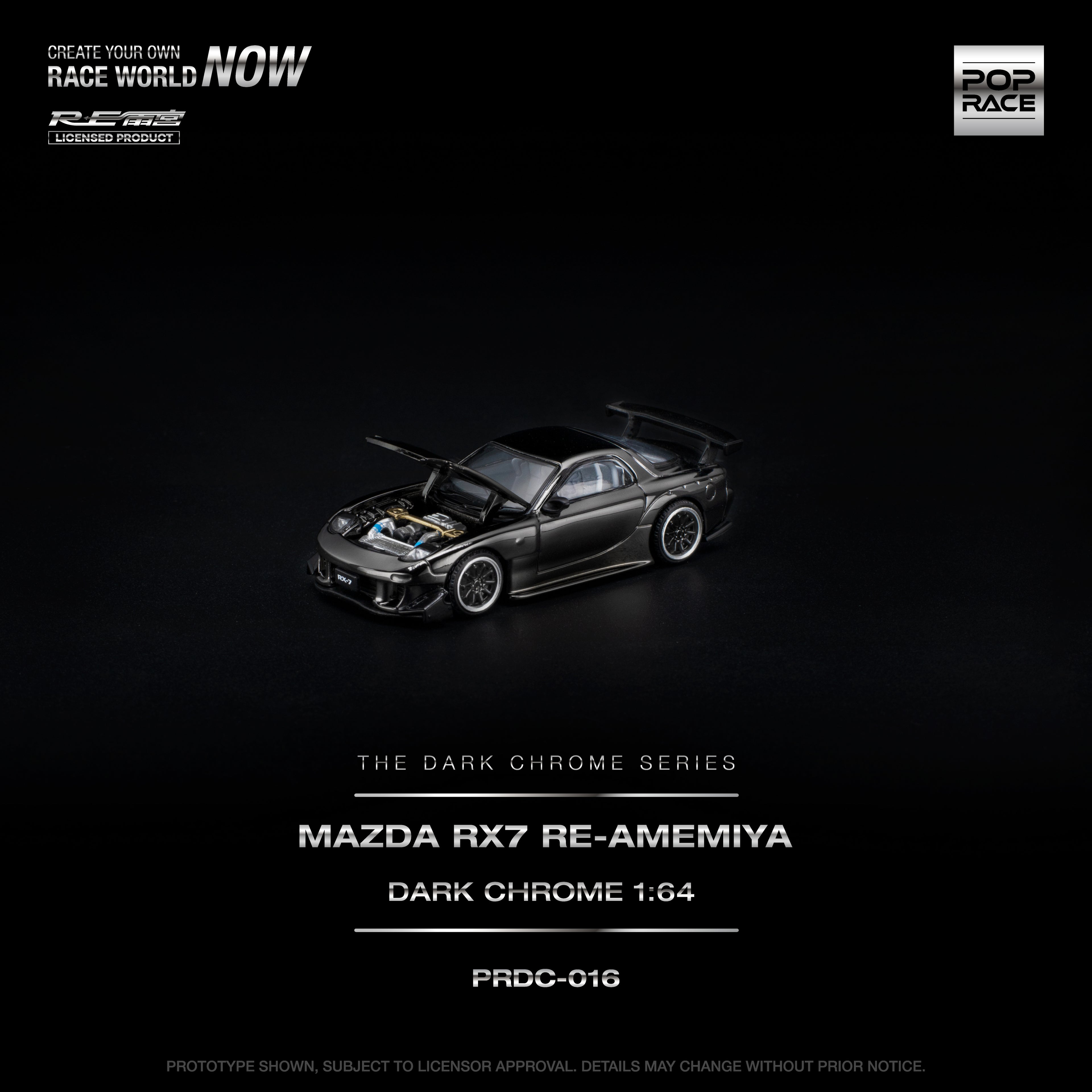 MAZDA RX7 RE-AMEMIYA - Dark Chrome