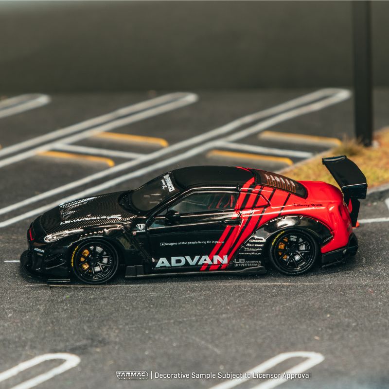 [Pre Order, Free Shipping] Tarmac Works LB Works Nissan GT-R Type 2 Advan