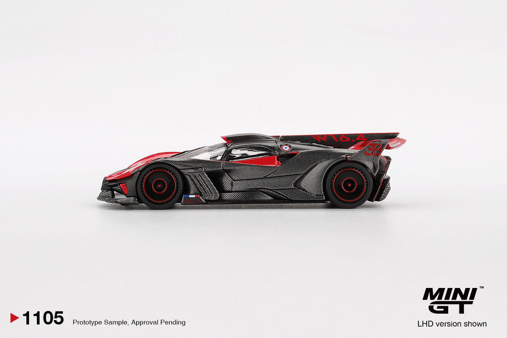 [Pre Order, Box] MiniGT - Bugatti Bolide Red - 5