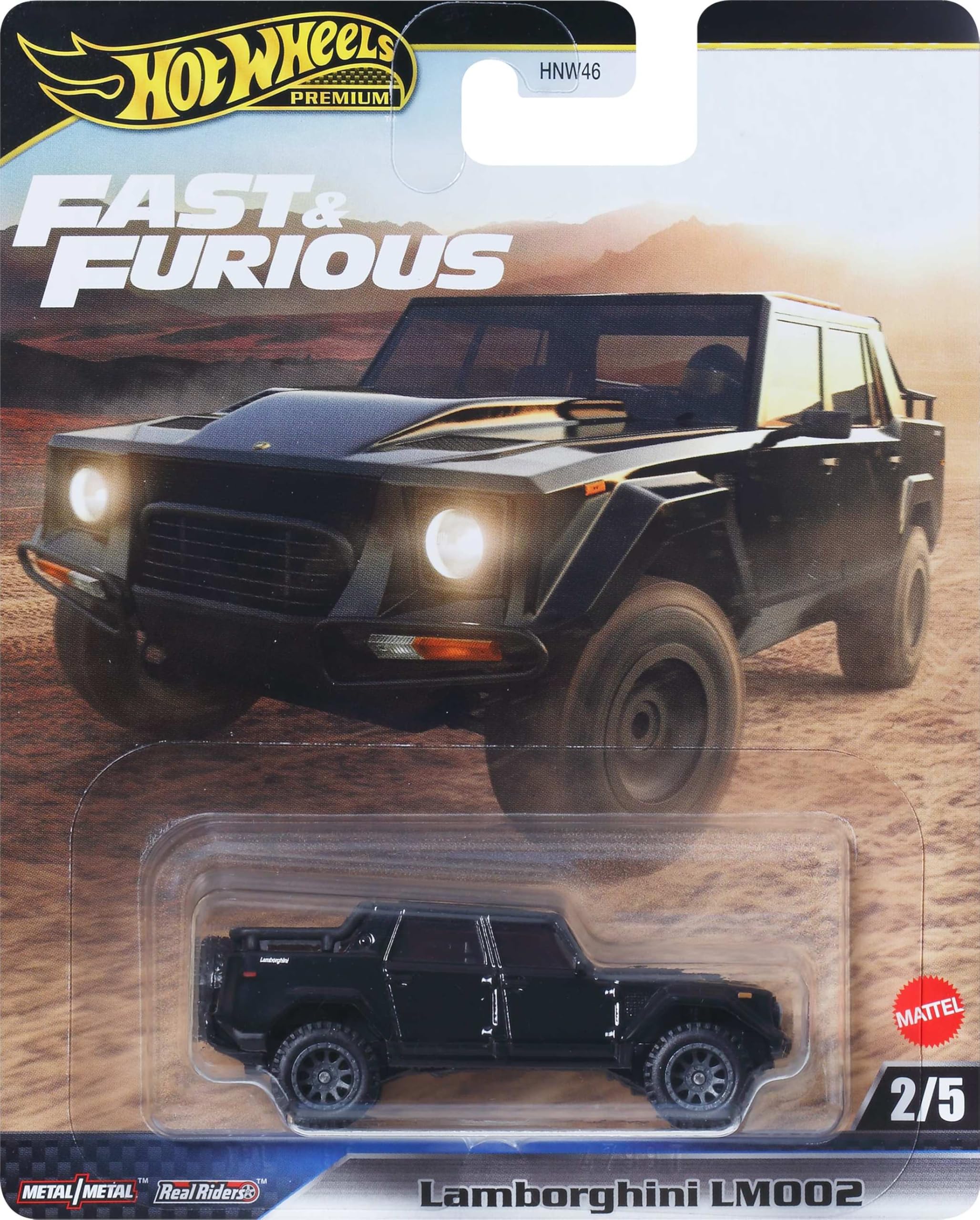 [Card Creases] Hot Wheels Premium Lamborghini  LM002