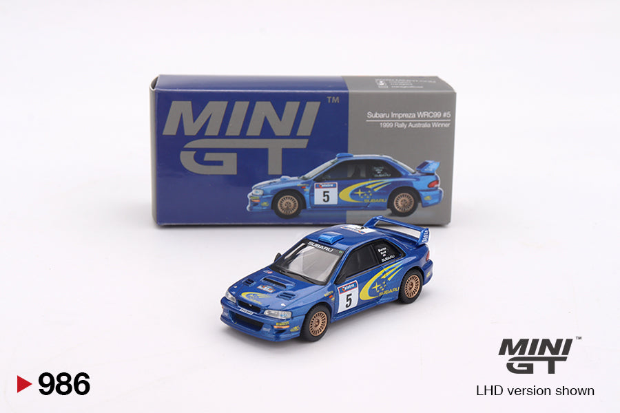 Subaru Impreza WRC99 1999 Rally Australia Winner #5
