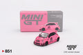 [Unsealed, Mint] ABARTH 595 LB-WORKS x Abas Works Pink