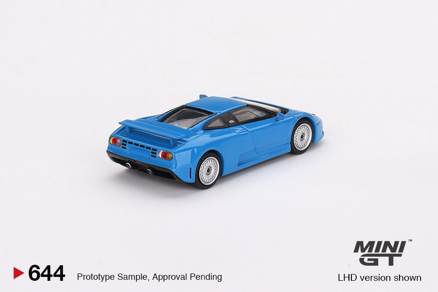 [Pre Order, Box] MiniGT - Bugatti EB110 GT Blu Bugatti - 5