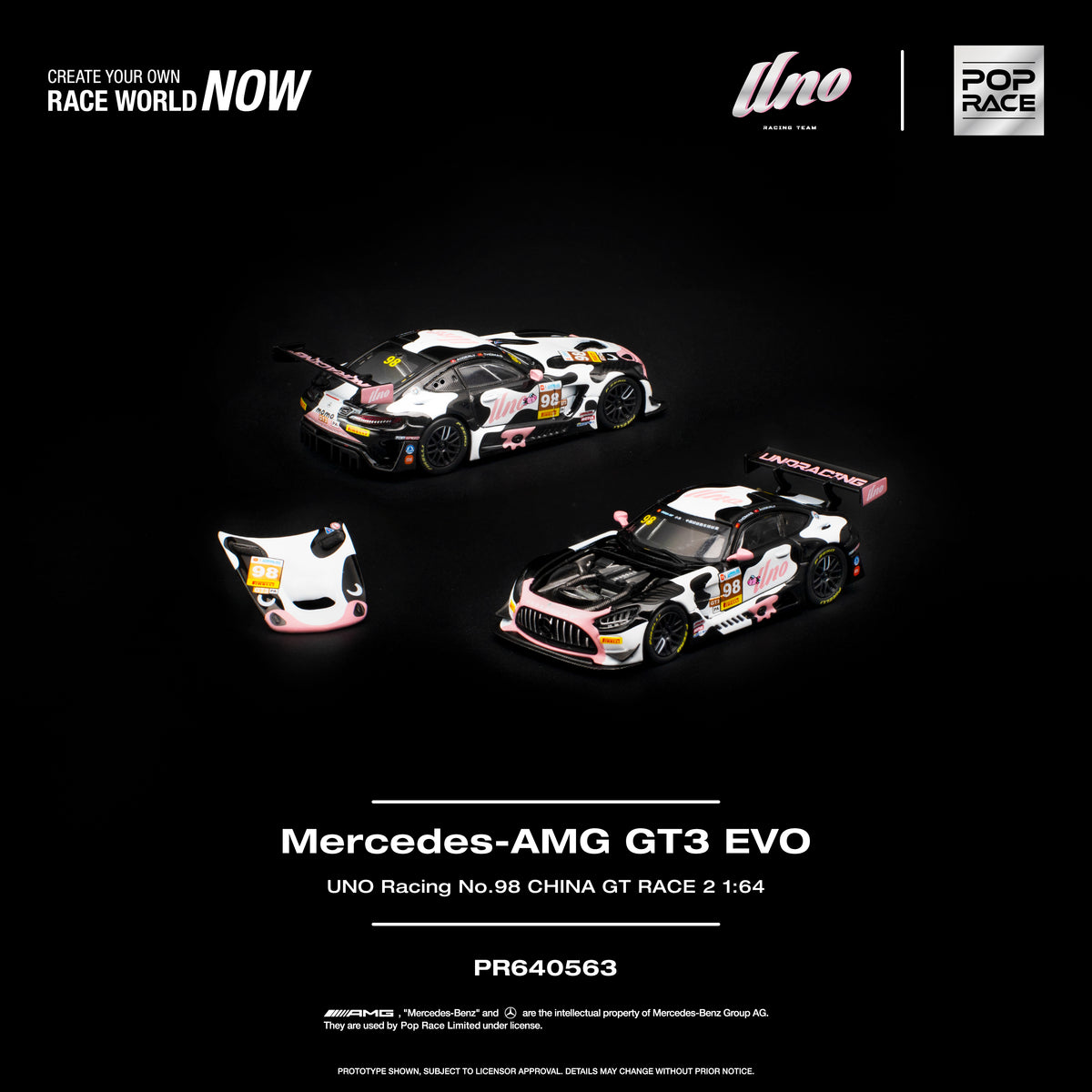 Mercedes-AMG GT3 EVO - UNO Racing #98 - China GT Race #2