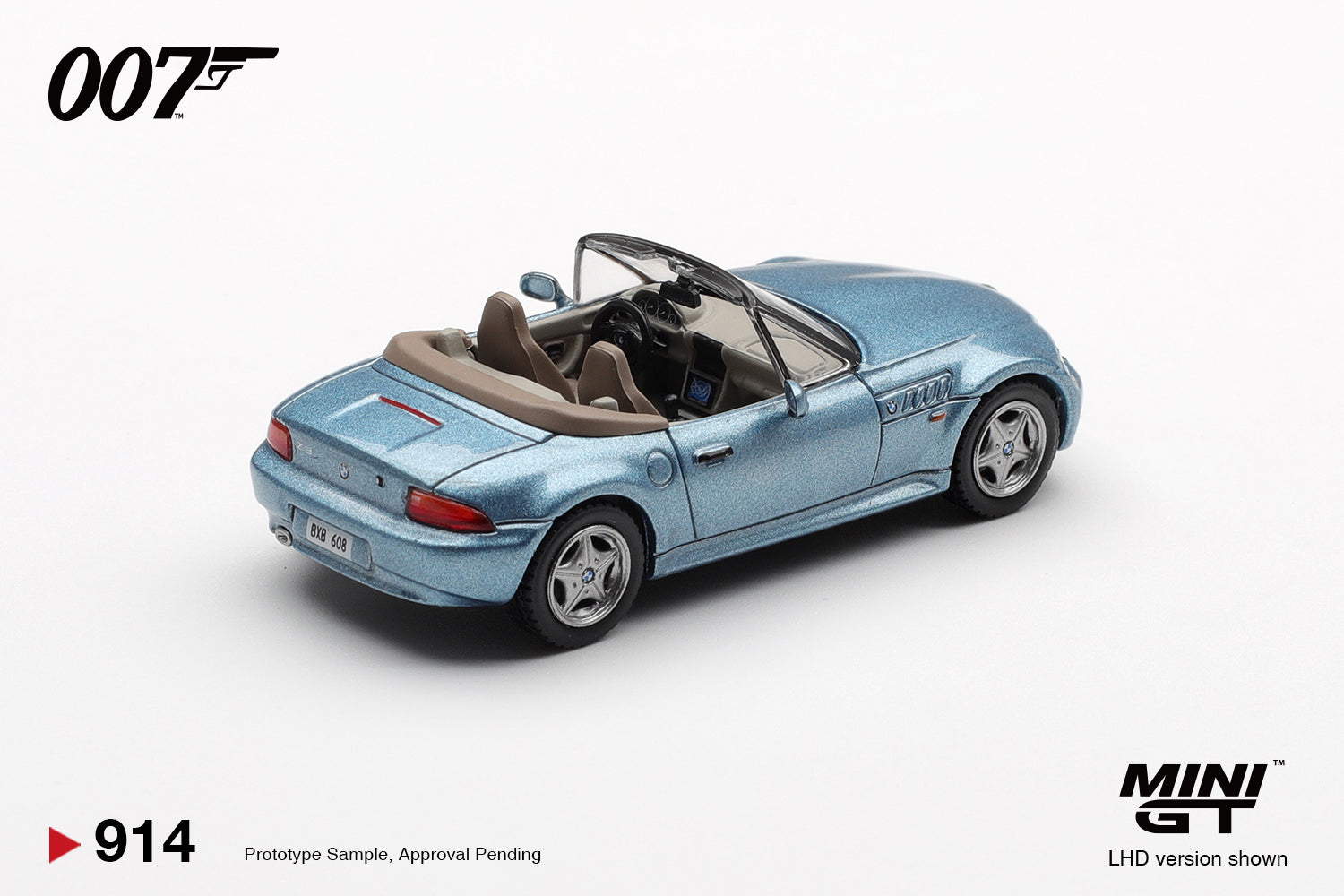[Pre Order, Japanese Poster] MiniGT - BMW Z3 007 - GoldenEye