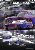 [Pre Order] Inno64 - SKYLINE GT-R (R32) - Midnight Purple - Australia Special Edition Limited Edition