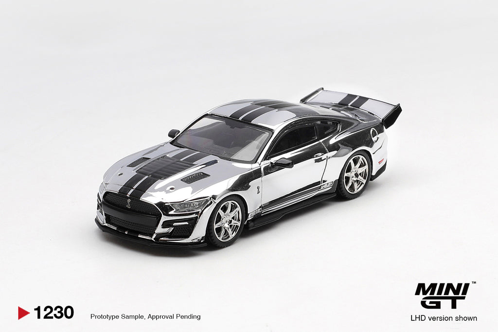 [Pre Order, Box] MiniGT - Shelby GT500 Dragon Snake Concept Chrome Silver