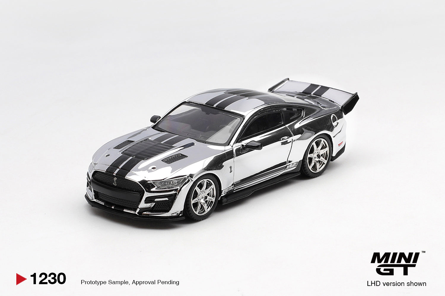 [Pre Order, Box] MiniGT - Shelby GT500 Dragon Snake Concept Chrome Silver
