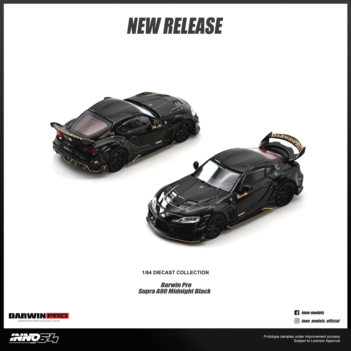 DARWIN PRO Supra A90 - Gloss Black